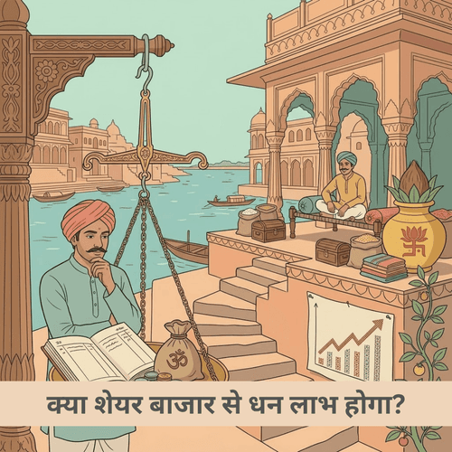 क्या शेयर बाजार से धन लाभ होगा?