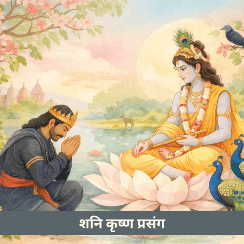कोकिलावन प्रसंग: शनि और कृष्ण की भक्ति, तप और दिव्य कृपा