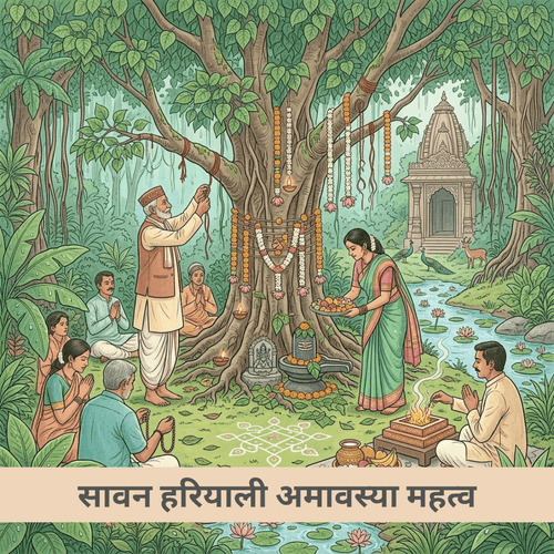सावन हरियाली अमावस्या महत्व