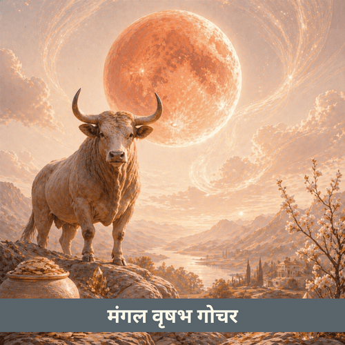 वृषभ राशि में मंगल गोचर: धन, संपत्ति और स्थिर सफलता का समय