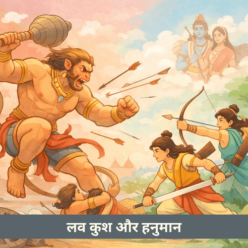 लव-कुश और हनुमान का युद्ध: भक्ति और साहस का सामना