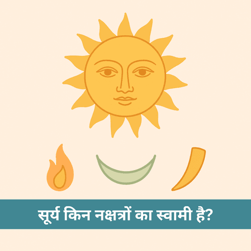 सूर्य किन नक्षत्रों का स्वामी है? विस्तार से समझें