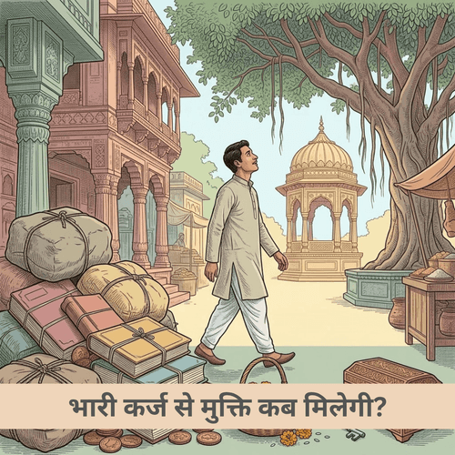 भारी कर्ज से मुक्ति कब मिलेगी?