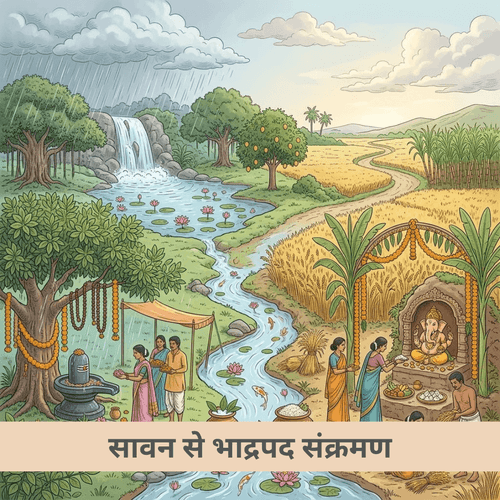 सावन से भाद्रपद संक्रमण