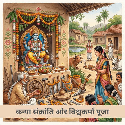 कन्या संक्रांति और विश्वकर्मा पूजा