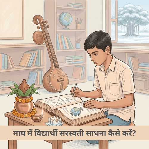 माघ में विद्यार्थी सरस्वती साधना कैसे करें?