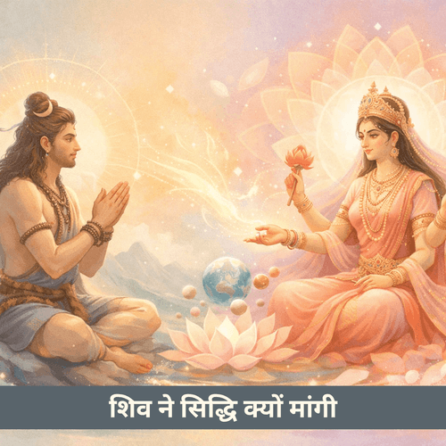 जब भगवान शिव स्वयं माँ सिद्धिदात्री से सिद्धि माँगने आए