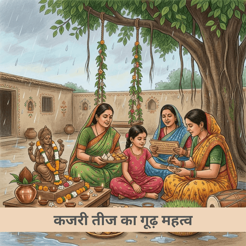 कजरी तीज का गूढ़ महत्व