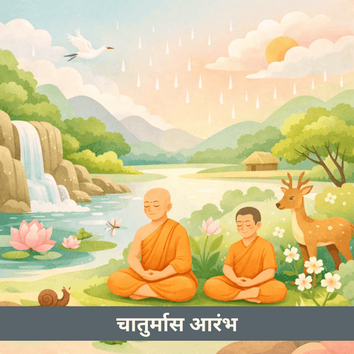 चातुर्मास का आरंभ: स्थिरता, अनुशासन और करुणा का पवित्र काल