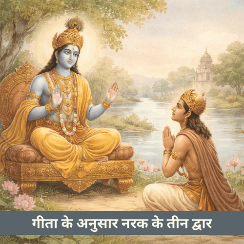 गीता के अनुसार नरक के तीन द्वार कौन से हैं