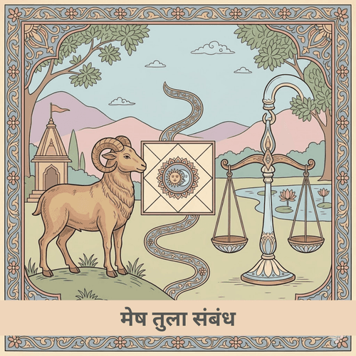 समसप्तक राशियां और मेष तुला संबंध का गूढ़ रहस्य