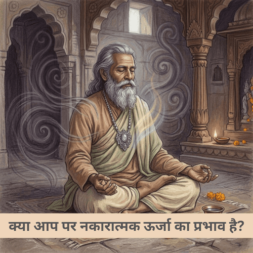 क्या आप पर नकारात्मक ऊर्जा का प्रभाव है?