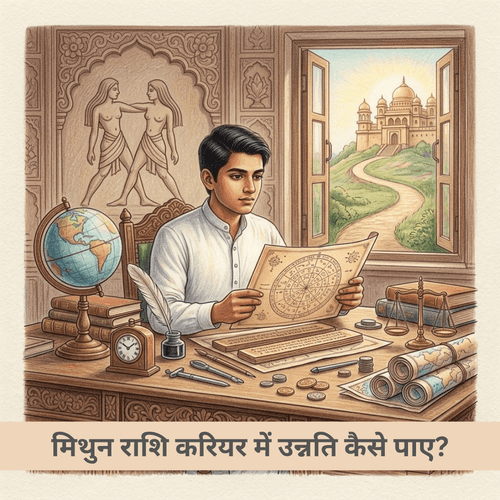 मिथुन राशि करियर में उन्नति कैसे पाए?