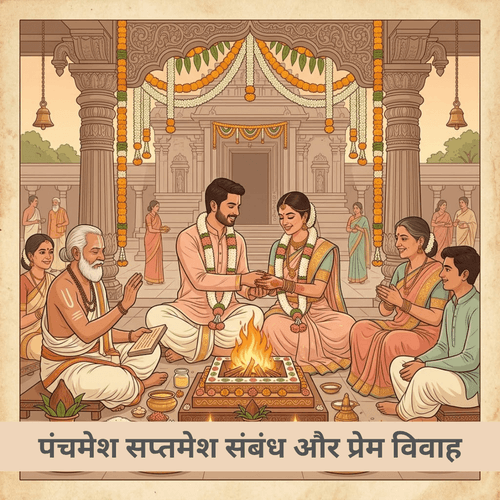 पंचमेशेश सप्तमेश संबंध और प्रेम विवाह