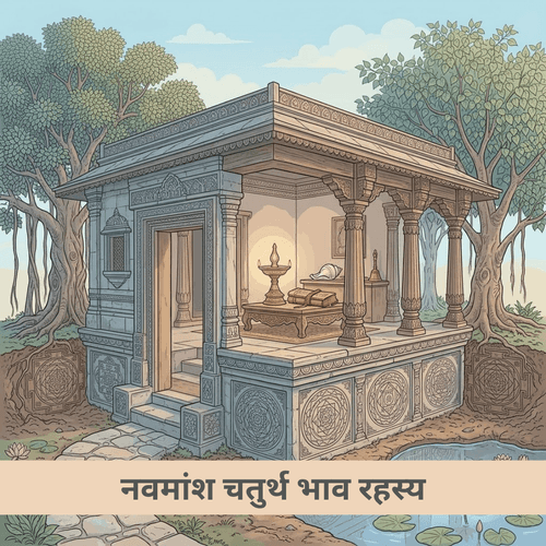 नवमांश चतुर्थ भाव रहस्य