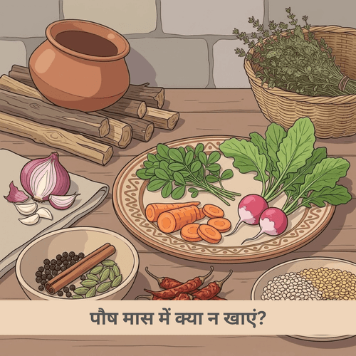 पौष मास में क्या न खाएं?
