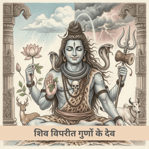 शिव विपरीत गुणों के देव