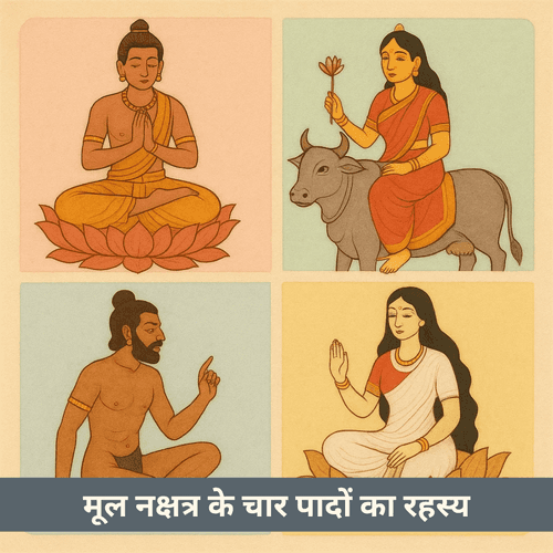 मूल नक्षत्र के चार पादों का रहस्य क्या बताता है?