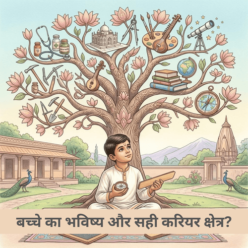 बच्चे का भविष्य और सही करियर क्षेत्र?