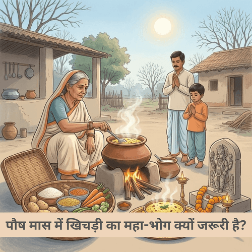 पौष मास में खिचड़ी का महा-भोग क्यों जरूरी है?