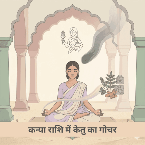 कन्या राशि में केतु गोचर: अत्यधिक विश्लेषण से मुक्ति और आध्यात्मिक उपचार अपनाना