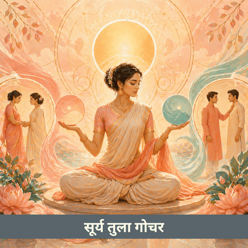 तुला में सूर्य गोचर: संतुलन, रिश्ते और आंतरिक विकास