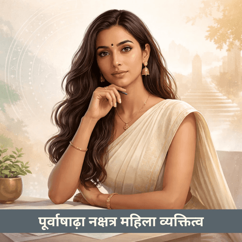 पूर्वाषाढ़ नक्षत्र की महिलाएं: बुद्धि, संकल्प और सूक्ष्म विचार की प्रतीक