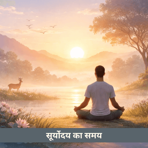 सूर्योदय के समय आध्यात्मिक महत्व स्वास्थ्य लाभ