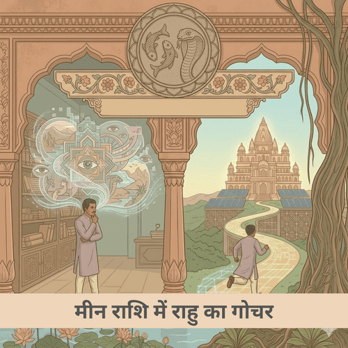 मीन राशि में राहु गोचर: सपने, आध्यात्मिकता और विदेशी संबंध