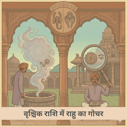 वृश्चिक राशि में राहु गोचर: रहस्य, परिवर्तन और गहरी समझ