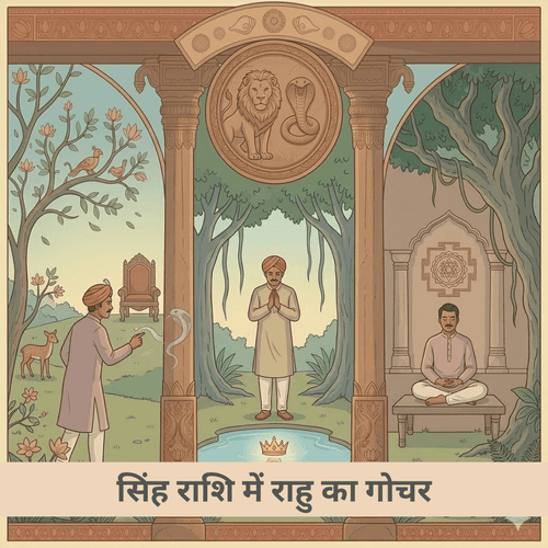 सिंह राशि में राहु गोचर: महत्वाकांक्षा, प्रतिष्ठा और नेतृत्व शक्ति