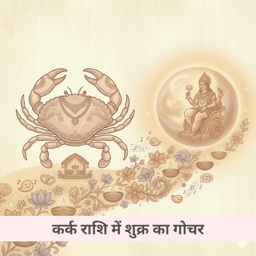 कर्क राशि में शुक्र गोचर: भावनात्मक प्रेम और घर का सुख
