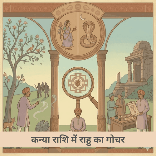 कन्या राशि में राहु गोचर: तीक्ष्ण बुद्धि और व्यावहारिक सफलता