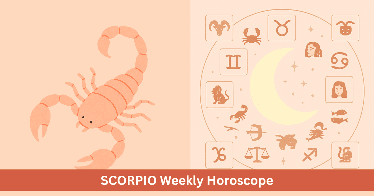 Scorpio Weekly Horoscope for **October 20, 2025–October 26, 2025**