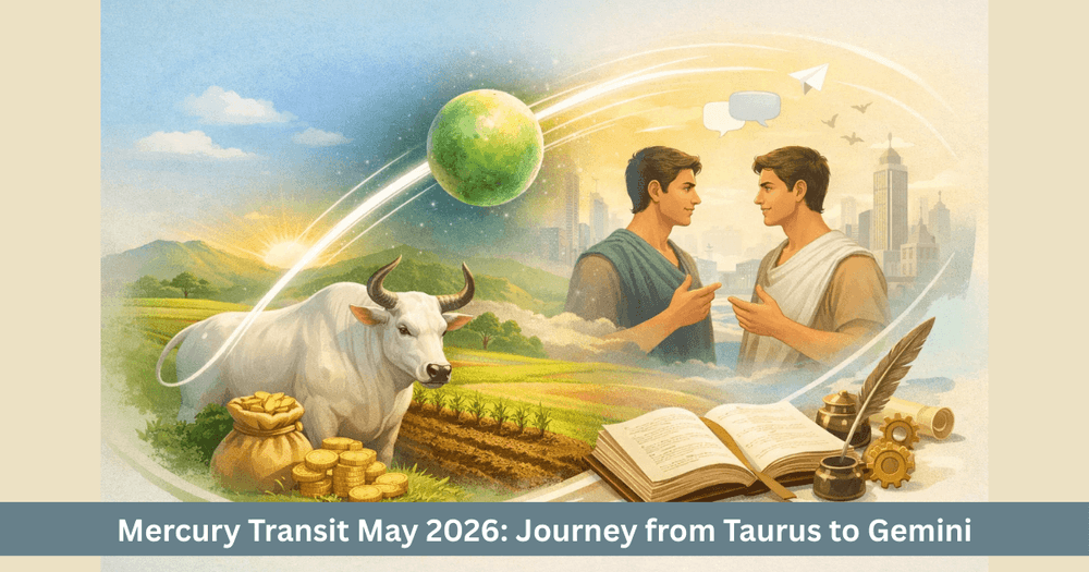 Mercury May 2026: Taurus to Gemini