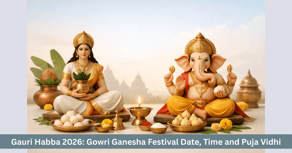 Gauri Habba 2026: Date, Time and Puja Vidhi