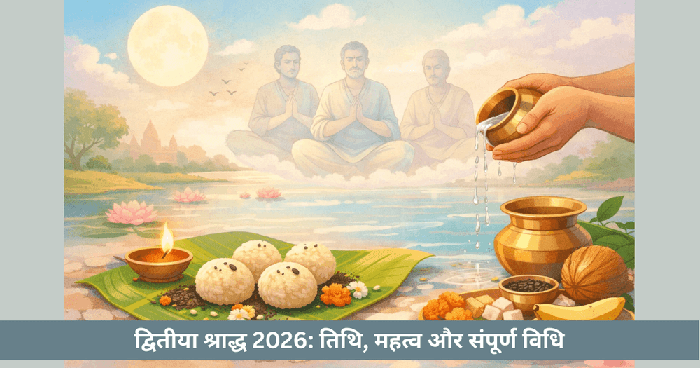 द्वितीया श्राद्ध 2026: पूजा और महत्व