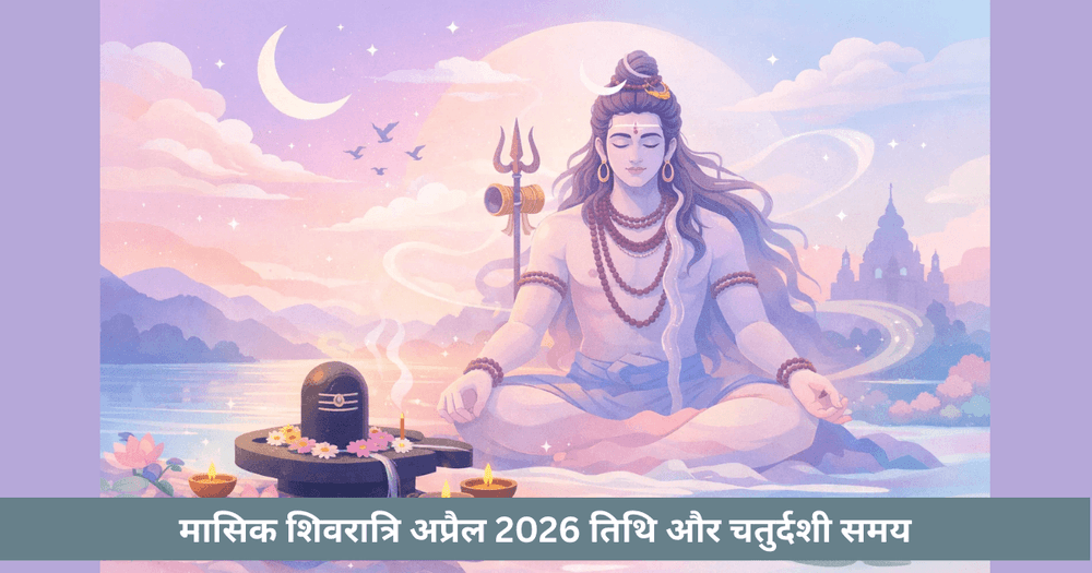 मासिक शिवरात्रि अप्रैल 2026: तिथि, निशिता काल और पूजा विधि