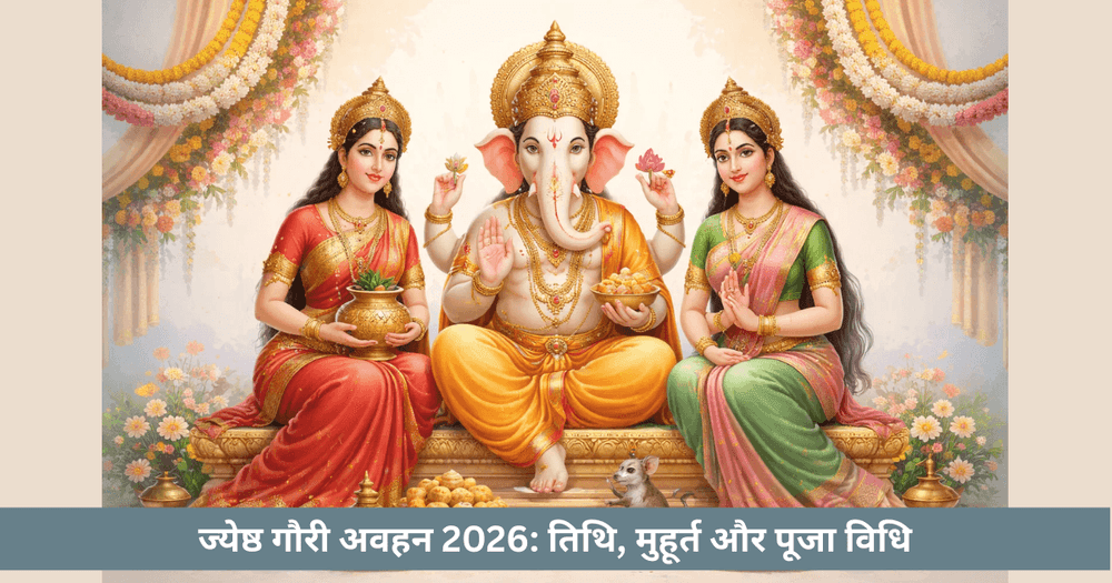 ज्येष्ठ गौरी 2026: तिथि, मुहूर्त और पूजा विधि