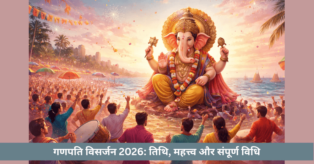 गणपति विसर्जन 2026: पूजा और महत्व