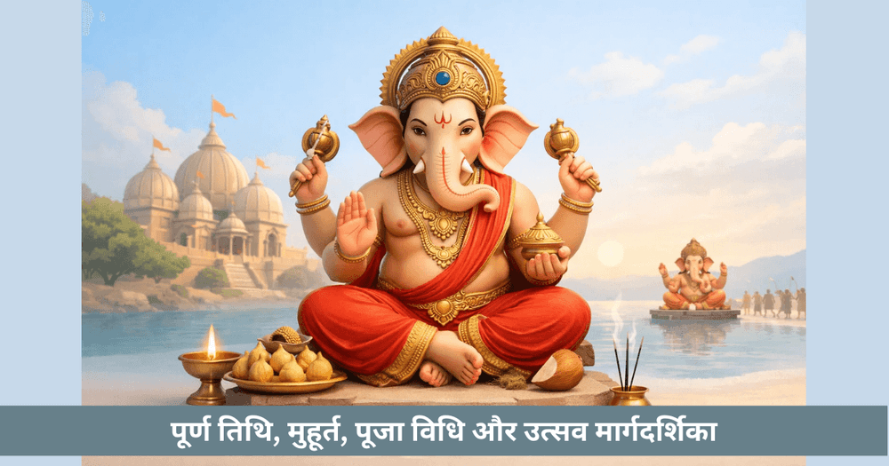 गणेश चतुर्थी 2026: तिथि, मुहूर्त और पूजा विधि