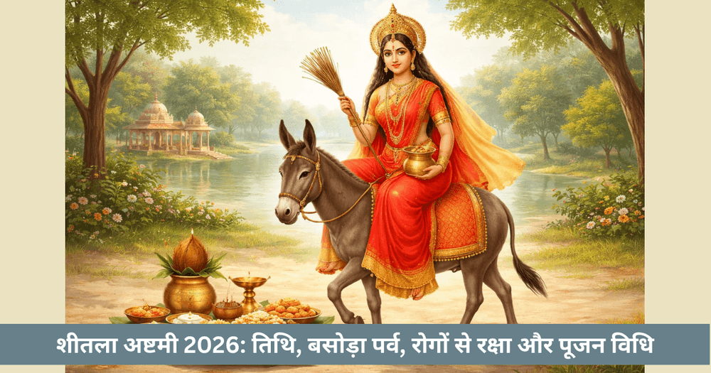 शीतला अष्टमी 2026: तिथि, पूजा और स्वास्थ्य महत्व