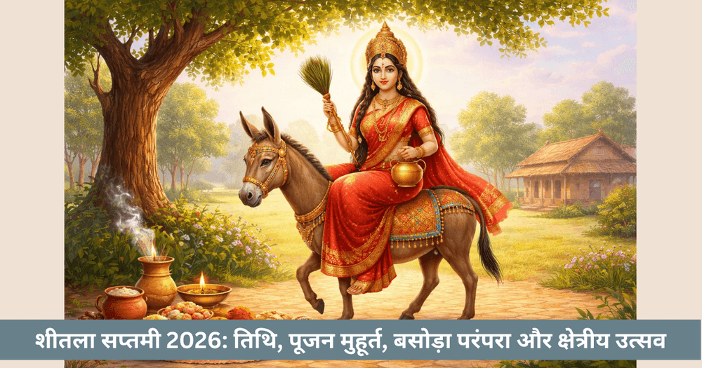 शीतला सप्तमी 2026: तिथि, पूजा मुहूर्त और बसोड़ा परंपरा