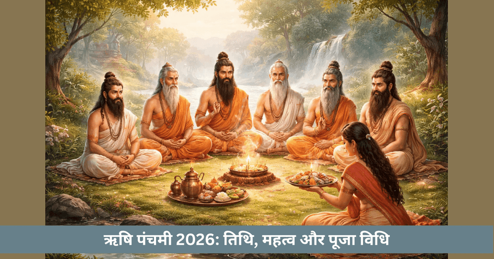 ऋषि पंचमी 2026: तिथि और पूजा विधि
