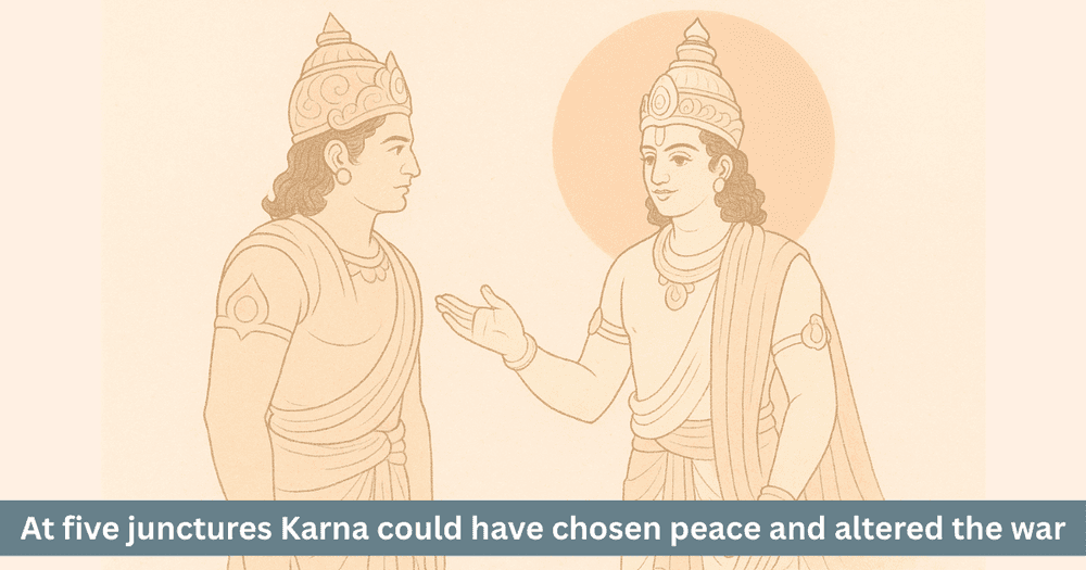 Five decisive junctures where Karna could have changed history