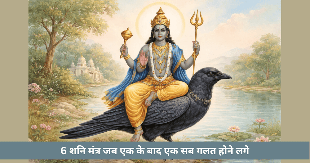लगातार विघ्न और देरी के समय के लिए 6 शक्तिशाली शनि मंत्र