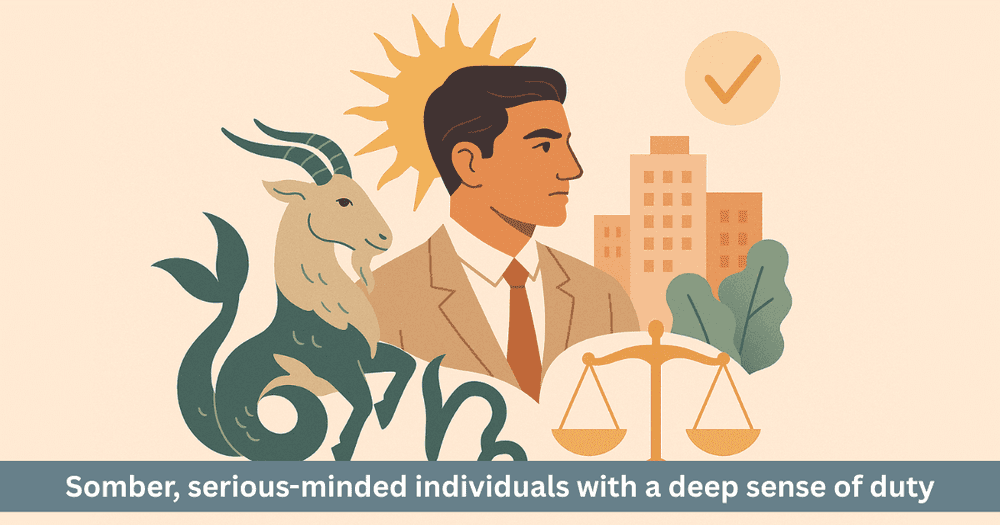 Detailed Results of Sun-Capricorn Combination