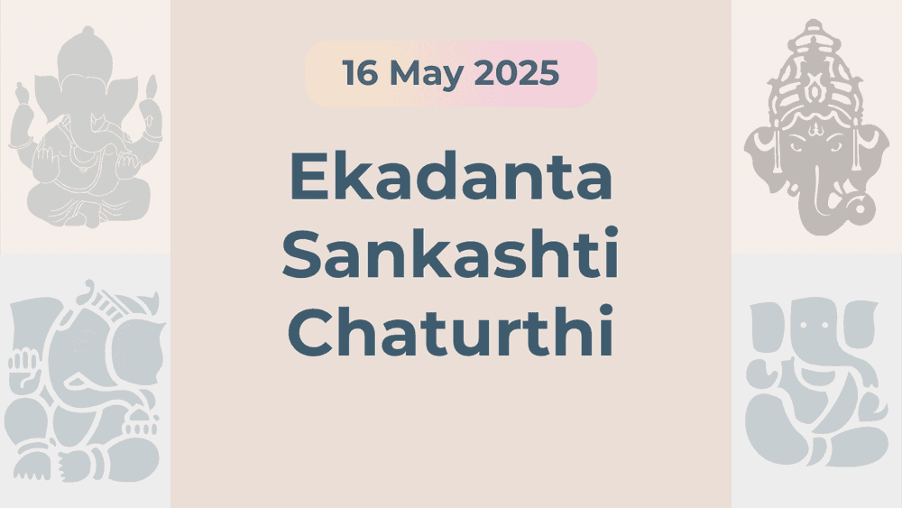 Ekadanta Sankashti Chaturthi 2025: Puja Vidhi, Timings and Mantras for Lord Ganesh's Blessings