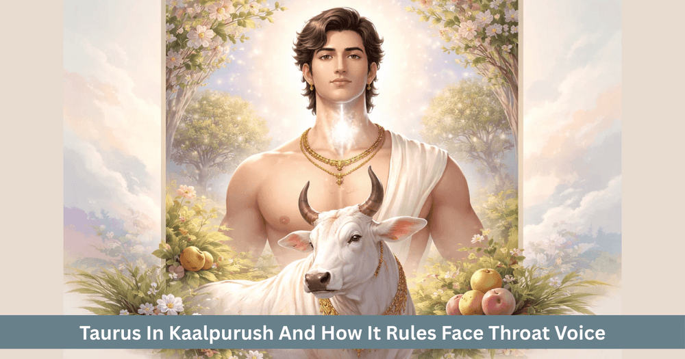 Taurus in Kaalpurush – Face, Throat, and Nourishment
