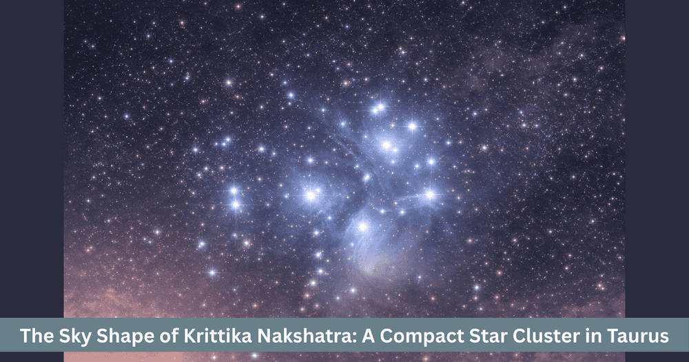 Krittika Nakshatra Sky Shape: How to Spot the Bright Cluster in Taurus
